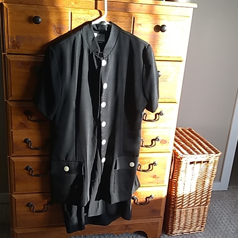 Cardigan long with buttons